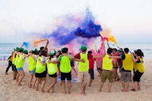 dong phuc team building